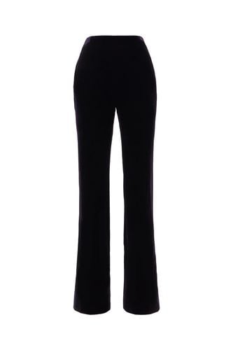 Purple Velvet Pants - Ermanno Scervino - Modalova