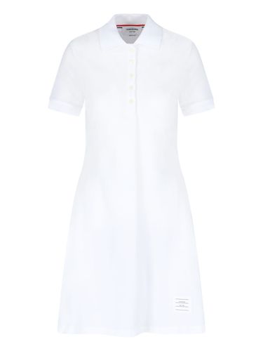 Pique Rib Gusset Minidress - Thom Browne - Modalova