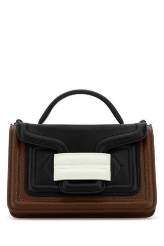 Two-tone Leather Alpha Handbag - Pierre Hardy - Modalova