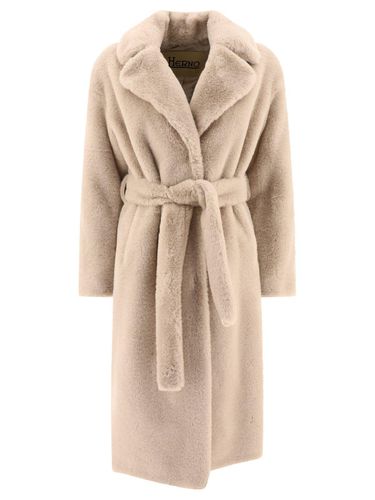 Herno Long-sleeved Belted Coat - Herno - Modalova