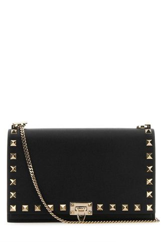 Garavani Rockstud Foldover Top Crossbody Bag - Valentino Garavani - Modalova