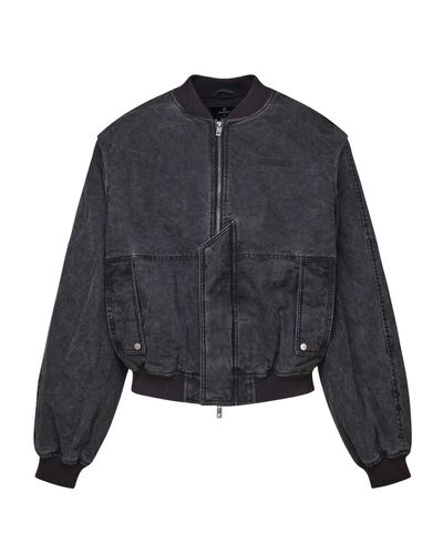 Inset Sleeved Zipped Bomber Jacket - REPRESENT - Modalova