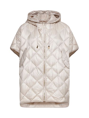 Zip-up Drawstring Short-sleeved Coat - Max Mara The Cube - Modalova