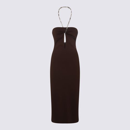 The Attico Giona Midi Dress - The Attico - Modalova