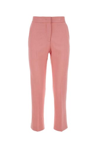 MSGM Pink Viscose Blend Pant - MSGM - Modalova