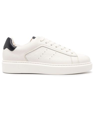 White Calf Leather Sneakers - Doucal's - Modalova