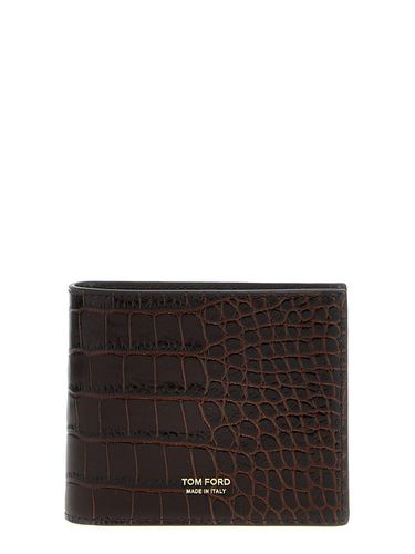 Tom Ford Embossed Bifold Wallet - Tom Ford - Modalova