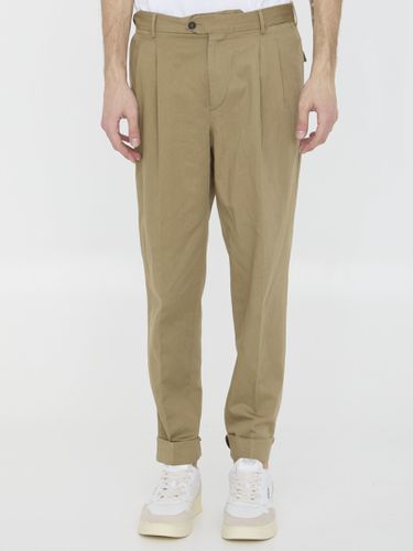 PT Torino Cotton And Linen Trousers - PT Torino - Modalova