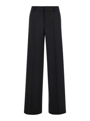 Lorenza Pants With Belt Loops In Wool Blend Woman - PT Torino - Modalova