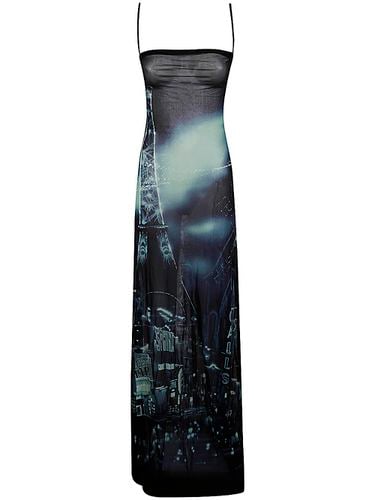 Mesh Slip Dress Printed pigalle - Jean Paul Gaultier - Modalova