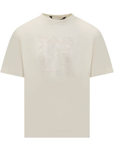 Palm Angels Monogram T-shirt - Palm Angels - Modalova