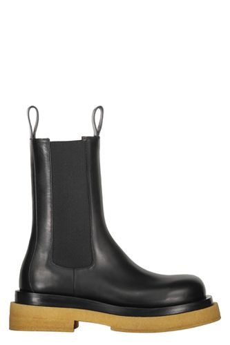 Bottega Veneta Lug Leather Boots - Bottega Veneta - Modalova