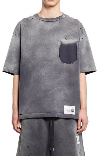 Sun Faded Like Distressed T-shirt - Mihara Yasuhiro - Modalova