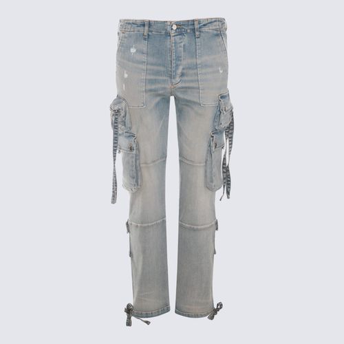 AMIRI Indigo Blue Cotton Jeans - AMIRI - Modalova