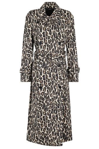 Theory Leopard Printed Belted Coat - Theory - Modalova