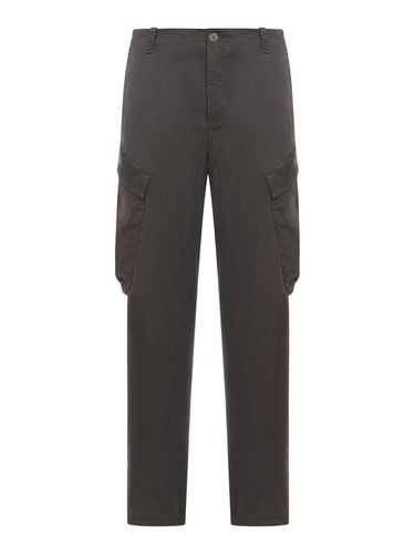 Regular Fit Cargo Trousers In Tencell And Modal Stretch Frosted - Transit - Modalova