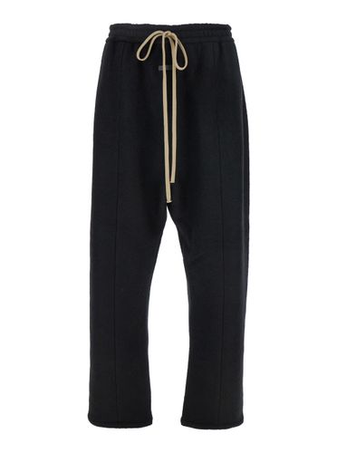 Forum Pants With Elastic Drswstring Waist And Logo Patch On The Front In Wool Man - Fear of God - Modalova