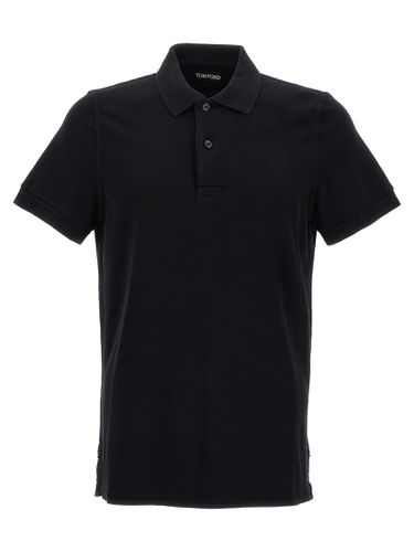 Tom Ford Logo Embroidery Polo Shirt - Tom Ford - Modalova