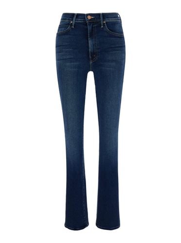 Skinny High Waist Jeans In Cotton Blend Denim Woman - Mother - Modalova