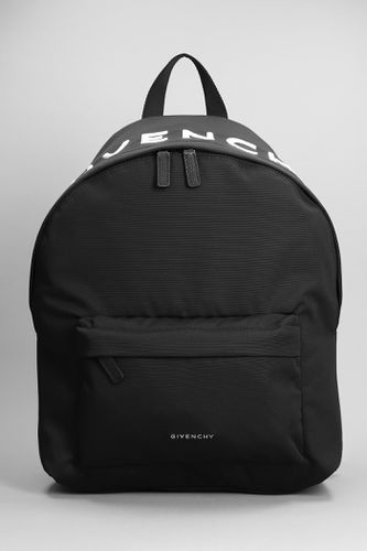 Essential U Backpack In Black Polyamide - Givenchy - Modalova