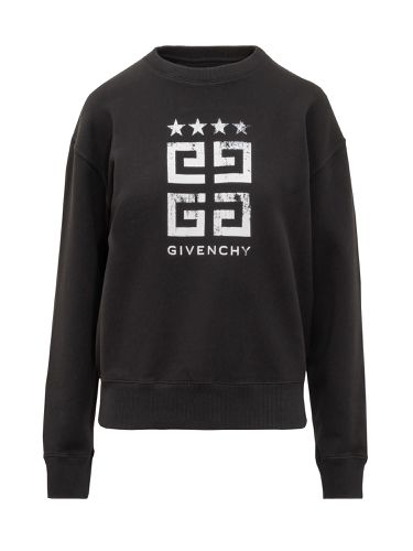 Crewneck Sweatshirt With Logo - Givenchy - Modalova