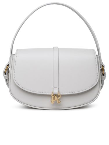 Lockbag Cream Leather Bag - Palm Angels - Modalova