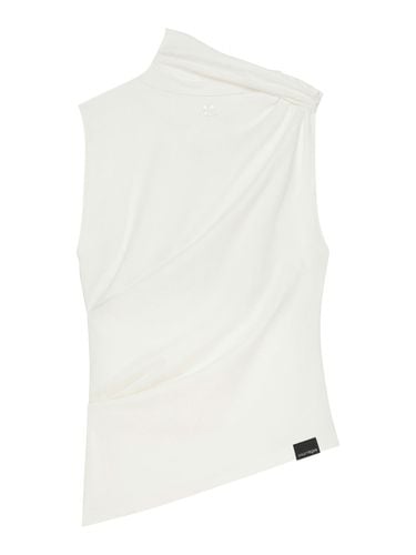 Courrèges Draped Jersey Top - Courrèges - Modalova