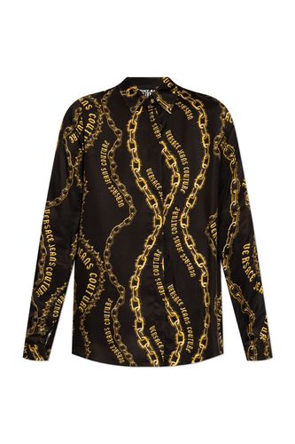 Chain Couture-print Long-sleeved Shirt - Versace Jeans Couture - Modalova