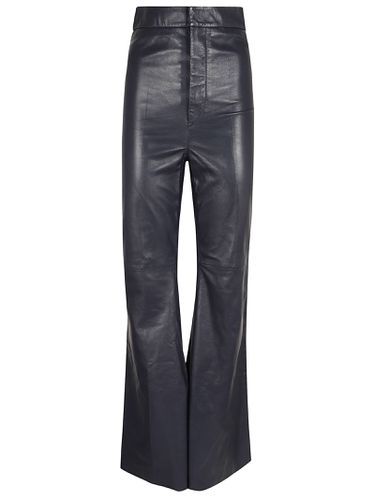 Flared Leather Trouser - Victoria Beckham - Modalova