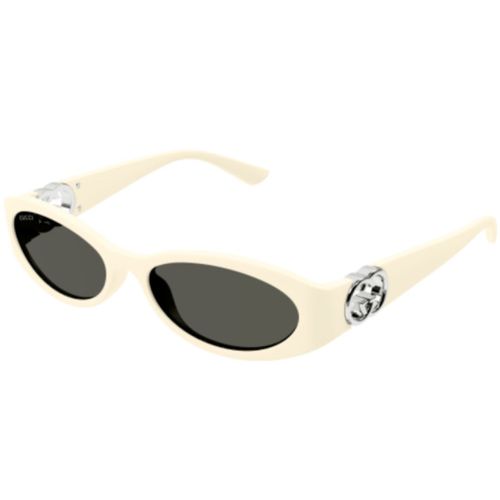 Gg1660s004 Ivory Ivory Grey - Gucci Eyewear - Modalova