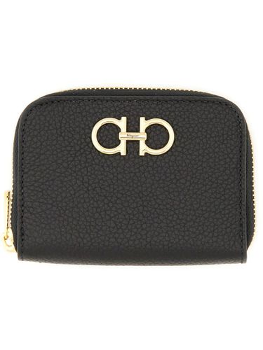 Gancini Credit Card Holder - Ferragamo - Modalova