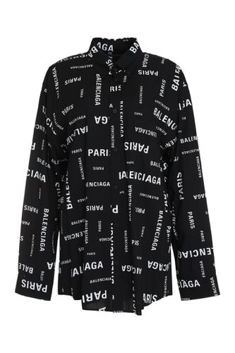 Balenciaga Printed Viscose Shirt - Balenciaga - Modalova