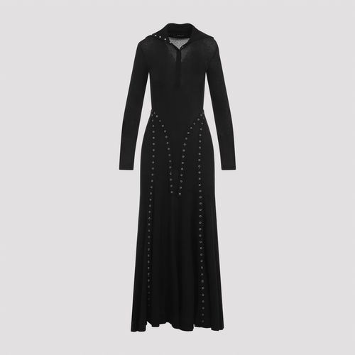 Ribbed Multi Snap Bias Cut Dress - Simone Rocha - Modalova