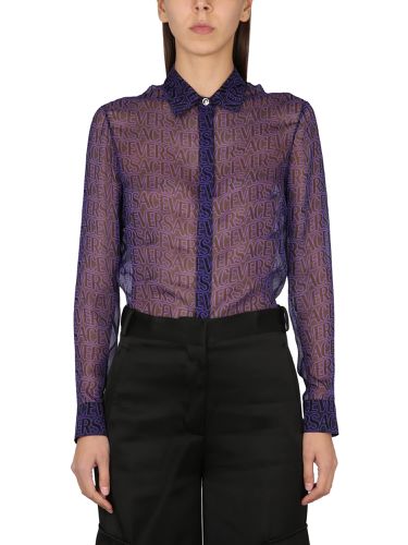 Versace Silk Shirt - Versace - Modalova