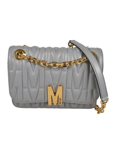 Moschino Logo Quilted Shoulder Bag - Moschino - Modalova