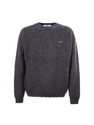 Crew-neck Sweater Msgm - MSGM - Modalova