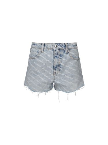 Alexander Wang Denim Shorts - Alexander Wang - Modalova