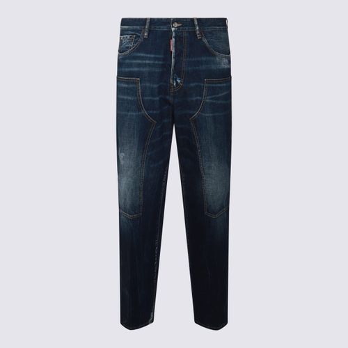 Dsquared2 Blue Cotton Denim Jeans - Dsquared2 - Modalova