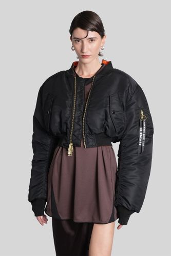 Bomber Jacket In Nylon - VETEMENTS - Modalova