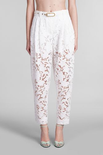 Zimmermann Pants In White Polyester - Zimmermann - Modalova