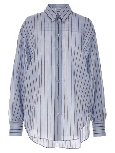 Brunello Cucinelli Striped Shirt - Brunello Cucinelli - Modalova