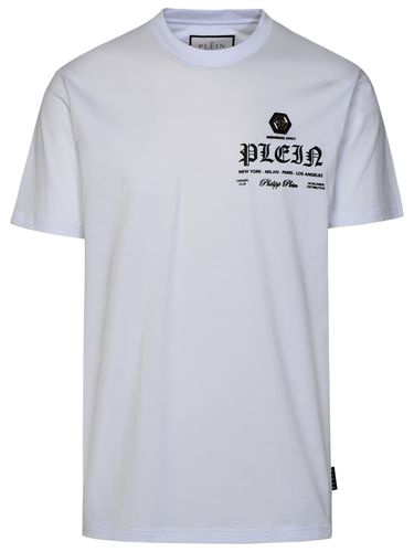 Philipp Plein White Cotton T-shirt - Philipp Plein - Modalova