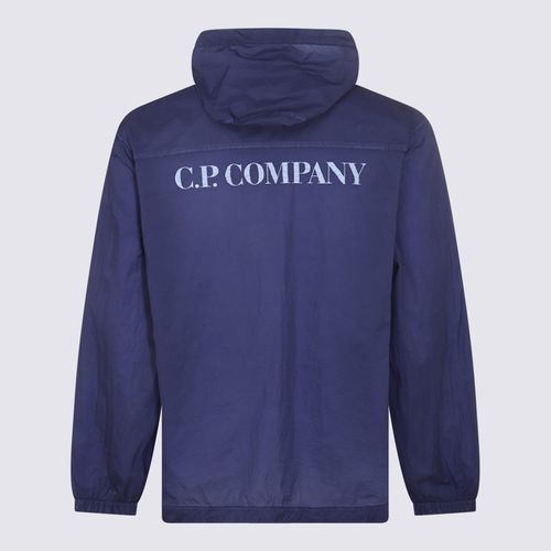 C. P. Company Medieval Blue Nylon Casual Jacket - C.P. Company - Modalova