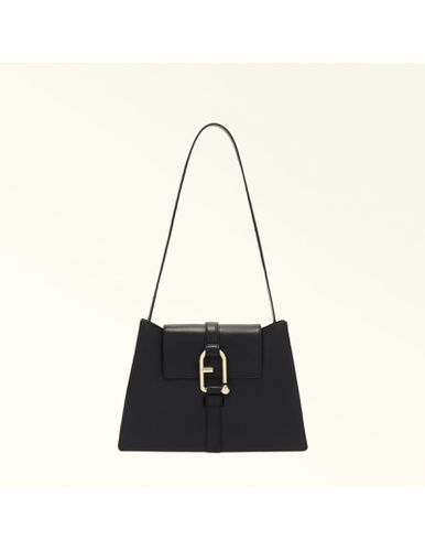 Nuvola S Shoulder Bag In Leather - Furla - Modalova