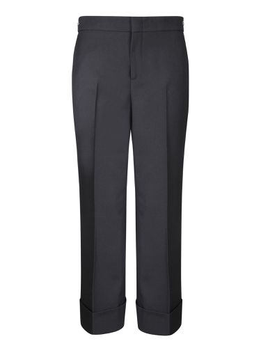 Gucci Horsebit Black Trousers - Gucci - Modalova