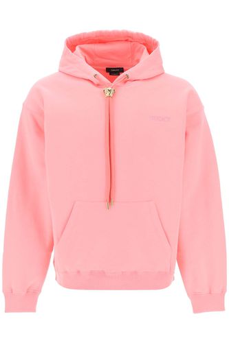 Versace Pink Cotton Sweatshirt - Versace - Modalova