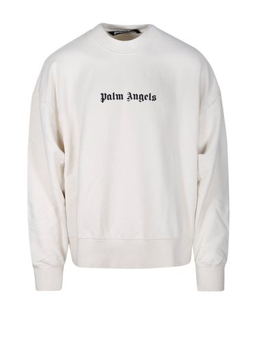 Logo-printed Crewneck Sweatshirt - Palm Angels - Modalova