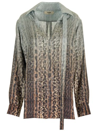 Fendi Silk Shirt - Fendi - Modalova