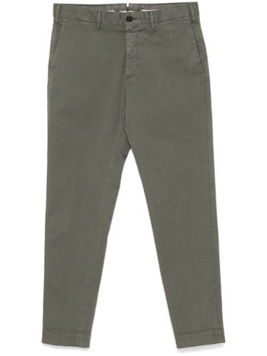 Incotex Sage Green Cotton Chinos - Incotex - Modalova