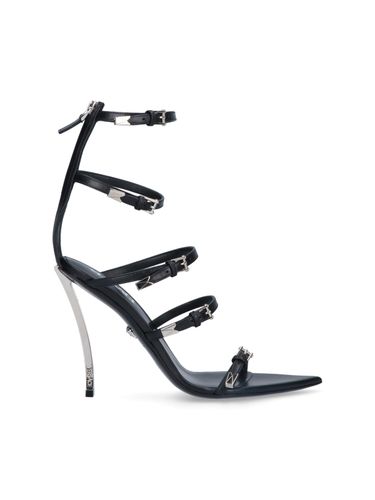 Multi-strap Rear Zipped Sandals - Versace - Modalova